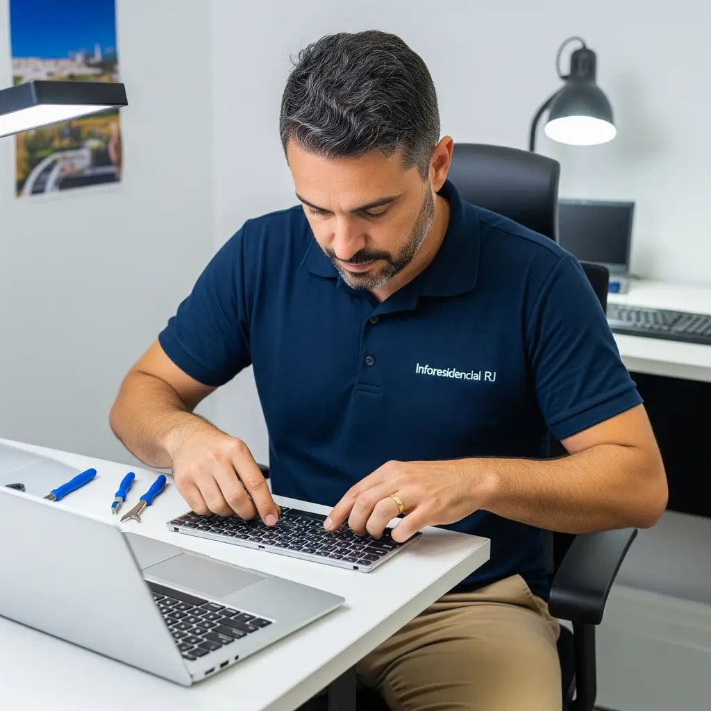 Troca de Teclado de Notebook São João de Meriti